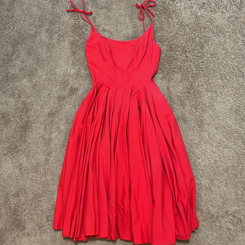 Vintage Red Flare Dress🤩
